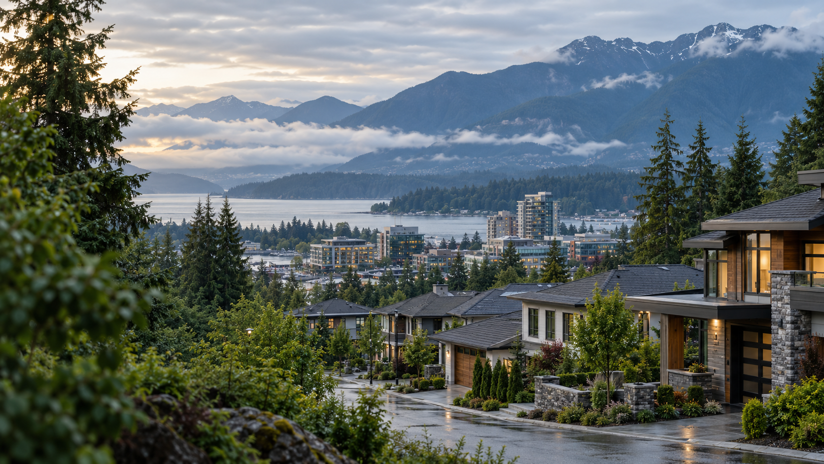 British Columbia landscape.